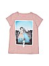 Crewcuts 100% Cotton Pink Short Sleeve T-Shirt Size 6 - 7 - photo 1