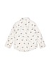 Old Navy 100% Cotton Ivory Long Sleeve Button-Down Shirt Size 4T - photo 2