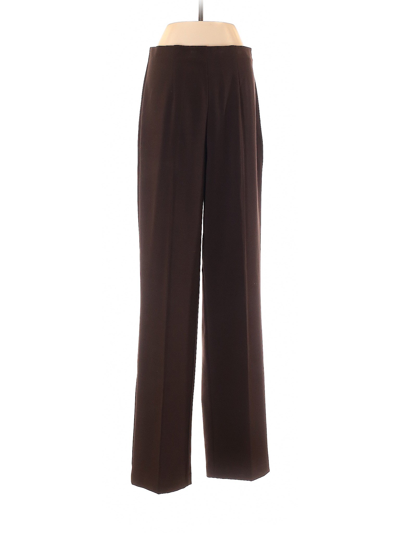 Tribella Solid Brown Dress Pants Size 4 - 81% off | thredUP