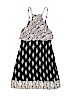 Roxy Girl 100% Viscose Print Black Dress Size 14 - photo 2
