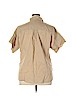 Uniqlo 100% Cotton Tan Short Sleeve Button-Down Shirt Size XL - photo 2