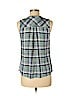 Skies Are Blue 100% Rayon Green Sleeveless Blouse Size M - photo 2