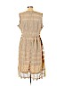 Geode 100% Polyester Tan Casual Dress Size XL - photo 2
