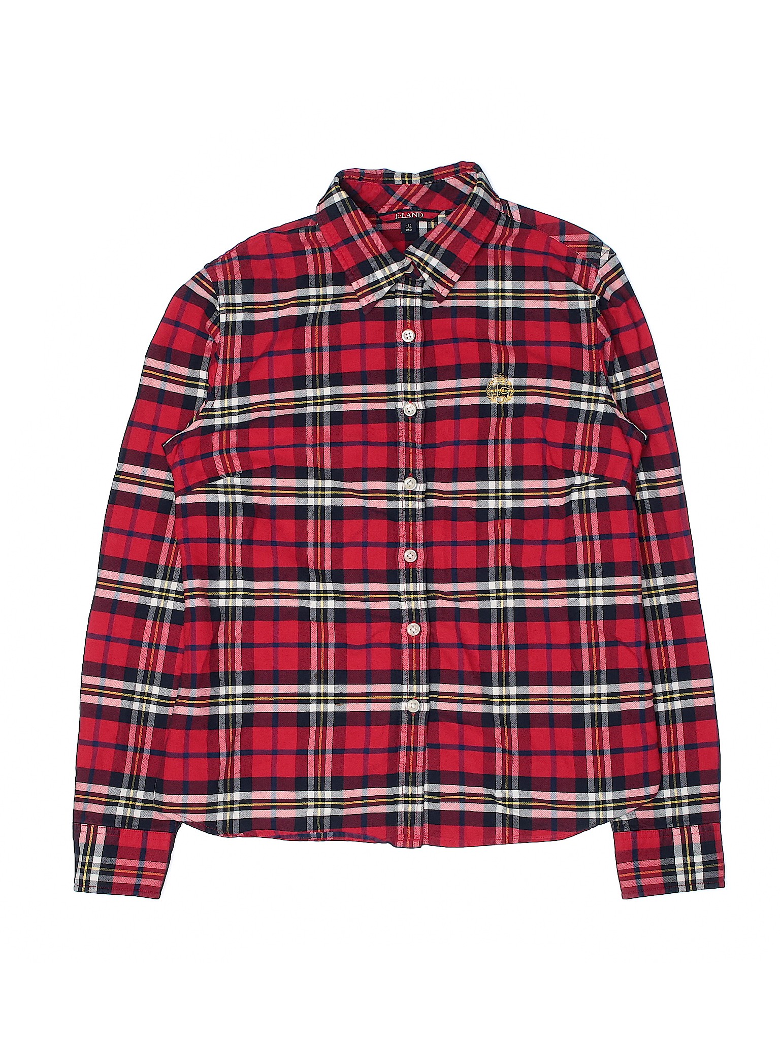 boys red button down shirts