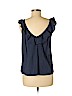 m.i.h Jeans Blue Sleeveless Blouse Size M - photo 2