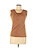 One World Brown Sleeveless Top Size M (petite) - photo 1