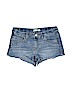 Levi's Blue Denim Shorts Size 14 - photo 1