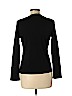 Jones New York Signature 100% Cotton Black Long Sleeve Top Size L (petite) - photo 2