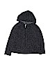 Old Navy Solid Gray Zip Up Hoodie Size 8 - photo 1