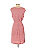 Ann Taylor LOFT 100% Polyester Pink Casual Dress Size S (petite) - photo 2