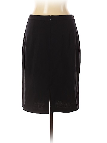 St. John Caviar Wool Skirt (view 2)
