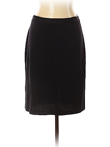 St. John Caviar Wool Skirt (view 1)