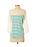 LC Lauren Conrad Ivory 3/4 Sleeve Top Size S - photo 2
