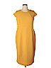 Cato Yellow Casual Dress Size 16W - photo 1