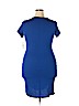 FASHION TO FIGURE Blue Casual Dress Size 2X - photo 2