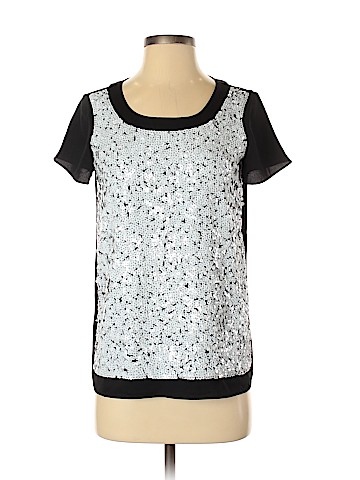 Ann Taylor Short Sleeve Blouse (view 1)