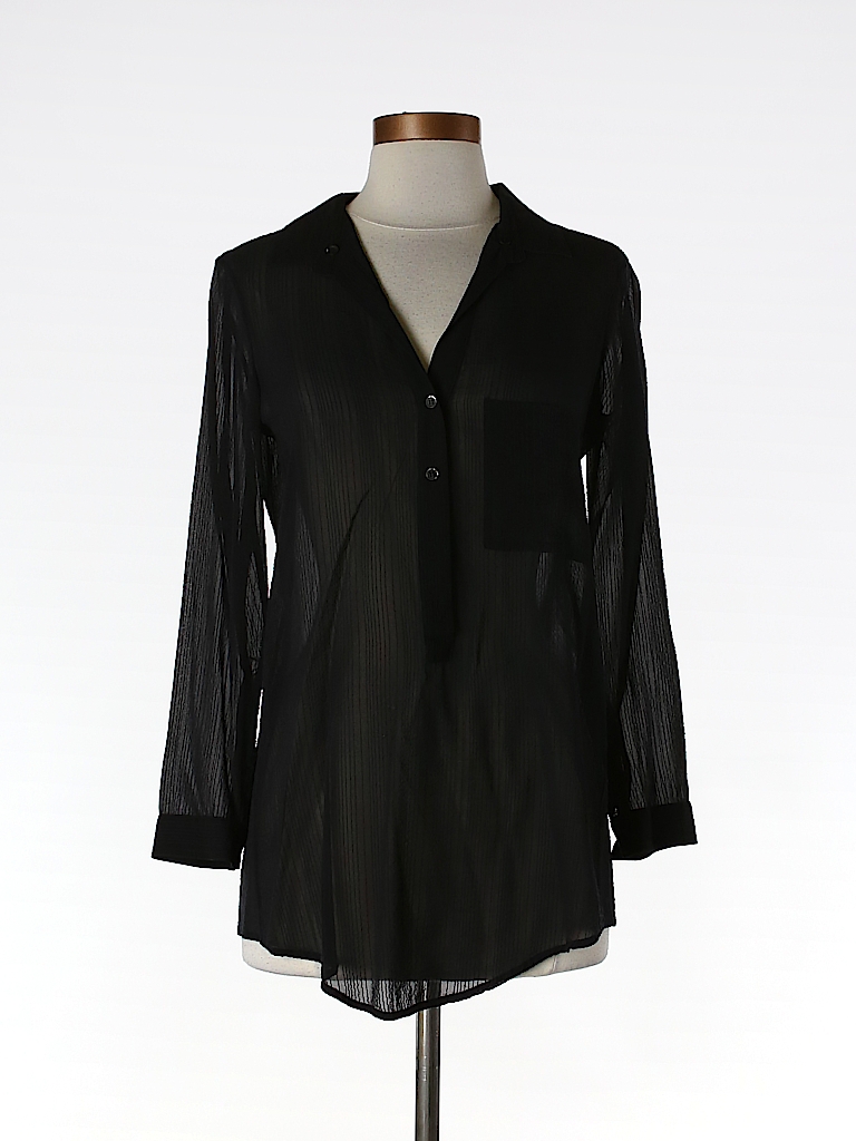 Helmut Lang Long Sleeve Blouse - 96% off only on thredUP