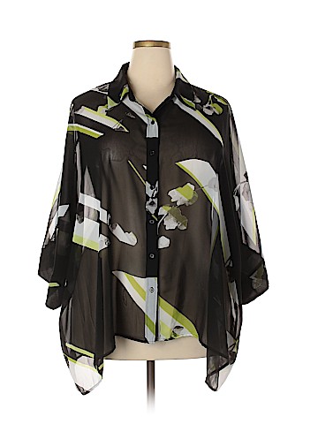 Lane Bryant 3/4 Sleeve Blouse (view 1)