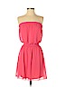 Express 100% Polyester Pink Casual Dress Size S (petite) - photo 1