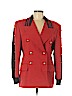 Escada by Margaretha Ley 100% Wool Red Wool Blazer Size EU (FR) 40 / US 8 - photo 1