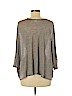 Helmut Lang Gray 3/4 Sleeve Top Size P (petite) - photo 2