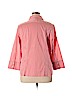 Talbots Pink 3/4 Sleeve Button-Down Shirt Size XL - photo 2