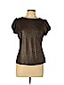 Worthington Tan Short Sleeve Top Size L (petite) - photo 1
