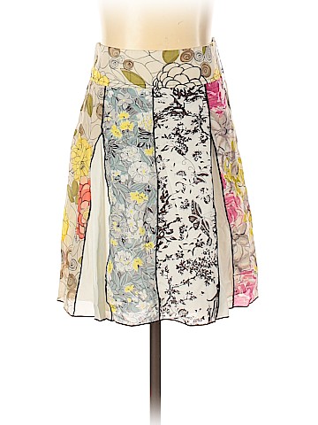 M W Silk Skirt (view 1)