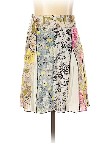 M W Silk Skirt (view 2)