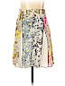 M W 100% Silk Ivory Silk Skirt Size 8 (petite) - photo 2