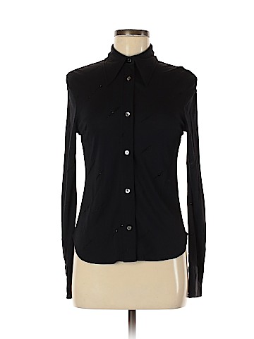 Costume National Long Sleeve Button-Down Shirt (view 1)
