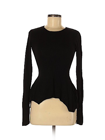 BCBGMAXAZRIA Silk Pullover Sweater (view 1)