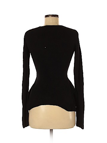 BCBGMAXAZRIA Silk Pullover Sweater (view 2)