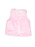 Design History Pink Faux Fur Vest Size 2T - photo 1