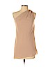 Club Monaco 100% Polyester Tan Sleeveless Blouse Size 6 - photo 1