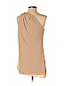 Club Monaco 100% Polyester Tan Sleeveless Blouse Size 6 - photo 2