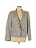 J. Crew Factory Store 100% Linen Gray Blazer Size 14 - photo 1