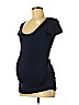 Old Navy - Maternity Blue Short Sleeve T-Shirt Size S - photo 1
