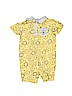 First Impressions 100% Cotton Print Yellow Short Sleeve Outfit 9-12 MO / 12 MO - photo 1