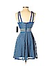 City Studio Blue Cocktail Dress Size 1 - photo 2
