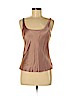 Josie Natori 100% Silk Purple Sleeveless Silk Top Size M - photo 1