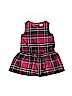 Gymboree 100% Polyester Plaid Purple Dress Size 12-18 mo - photo 1