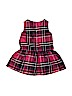Gymboree 100% Polyester Plaid Purple Dress Size 12-18 mo - photo 2