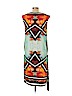 Tribal 100% Polyester Green Casual Dress Size XL - photo 2