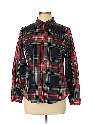 Foxcroft Long Sleeve Button-Down Shirt (view 1)