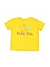 Rabbit Skins 100% Cotton Yellow Short Sleeve T-Shirt Size 4T - photo 1