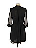 H&M 100% Polyester Black Casual Dress Size 10 - photo 2