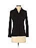 Sutton Studio Black Long Sleeve Top Size P (petite) - photo 1