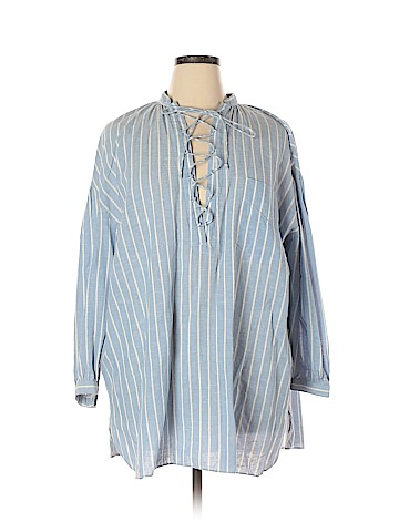 Trafaluc by Zara Long Sleeve Top (view 1)