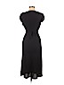 Max Mara 100% Silk Black Casual Dress Size 8 - photo 2